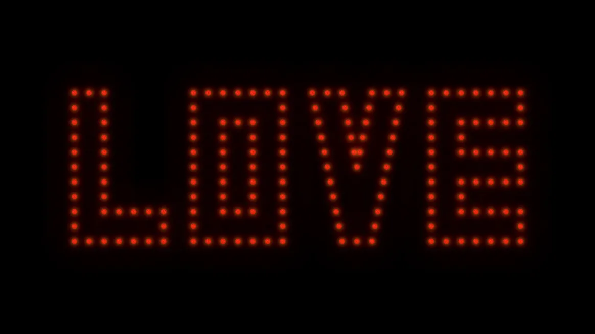 LOVE 5k desktop wallpaper