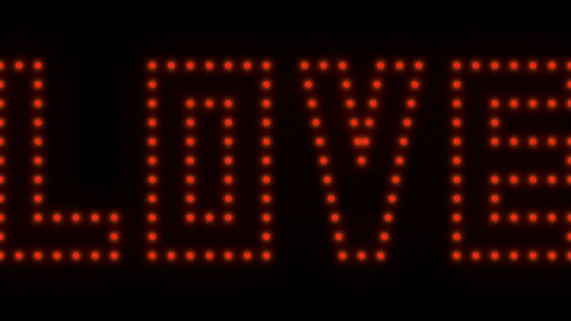 Big LOVE 5k desktop wallpaper